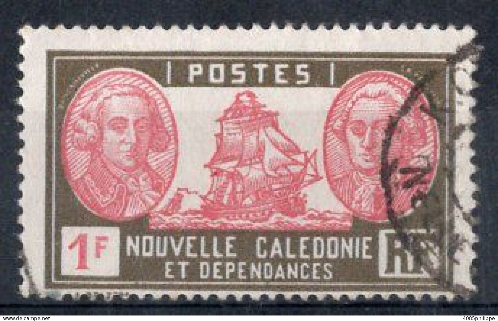 Nvelle CALEDONIE Timbre-Poste N°154 Oblitéré TB   Cote : 5€50 - Oblitérés