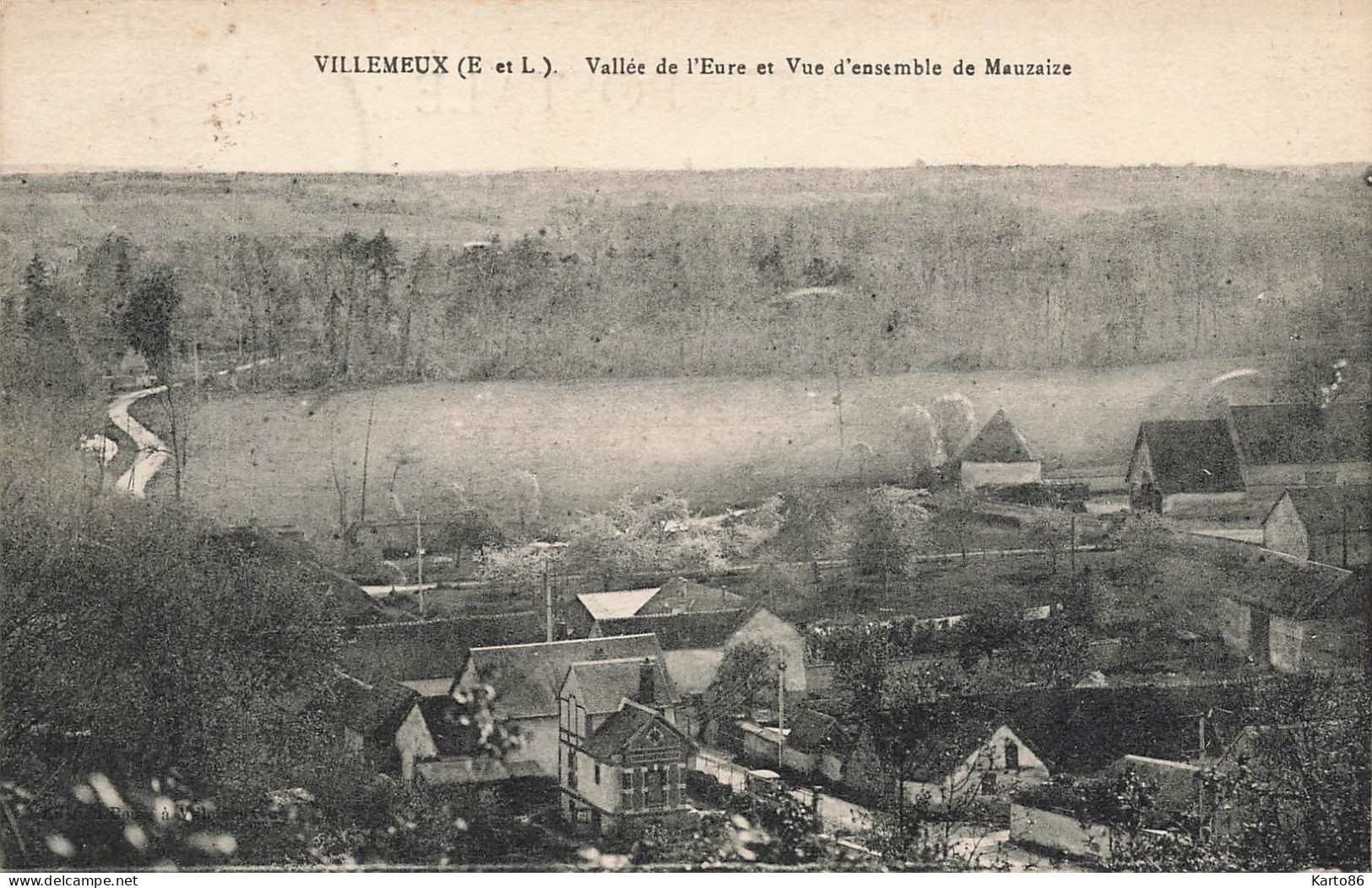 Villemeux Sur Eure * Vallée De L'eure Et Vue D'ensemble De Mauzaize - Villemeux-sur-Eure