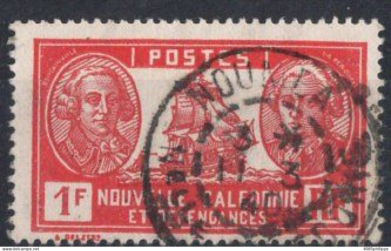 Nvelle CALEDONIE Timbre-Poste N°154A Oblitéré TB   Cote : 2€25 - Usati