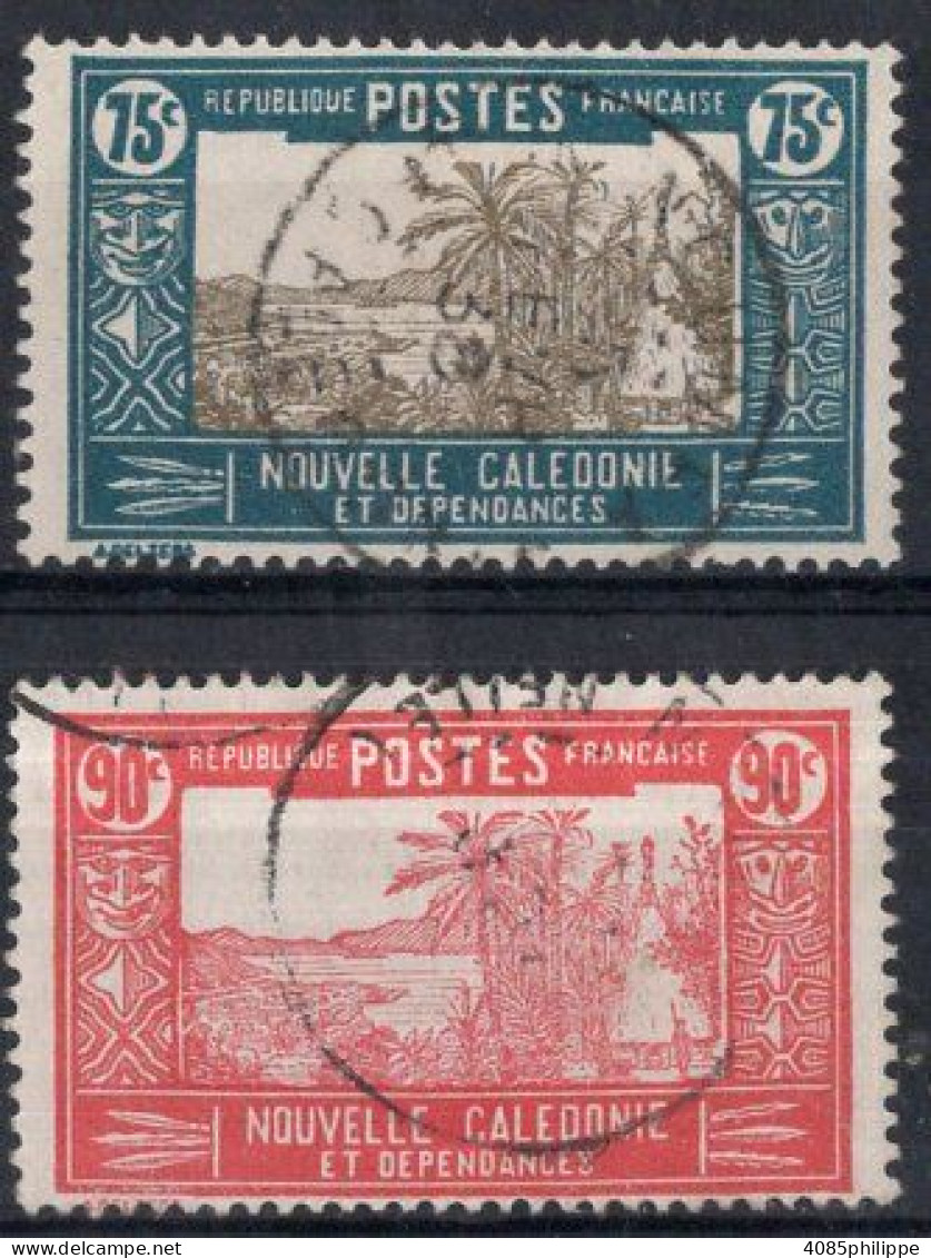 Nvelle CALEDONIE Timbres-Poste N°152 & 153 Oblitérés TB   Cote : 2€50 - Gebruikt