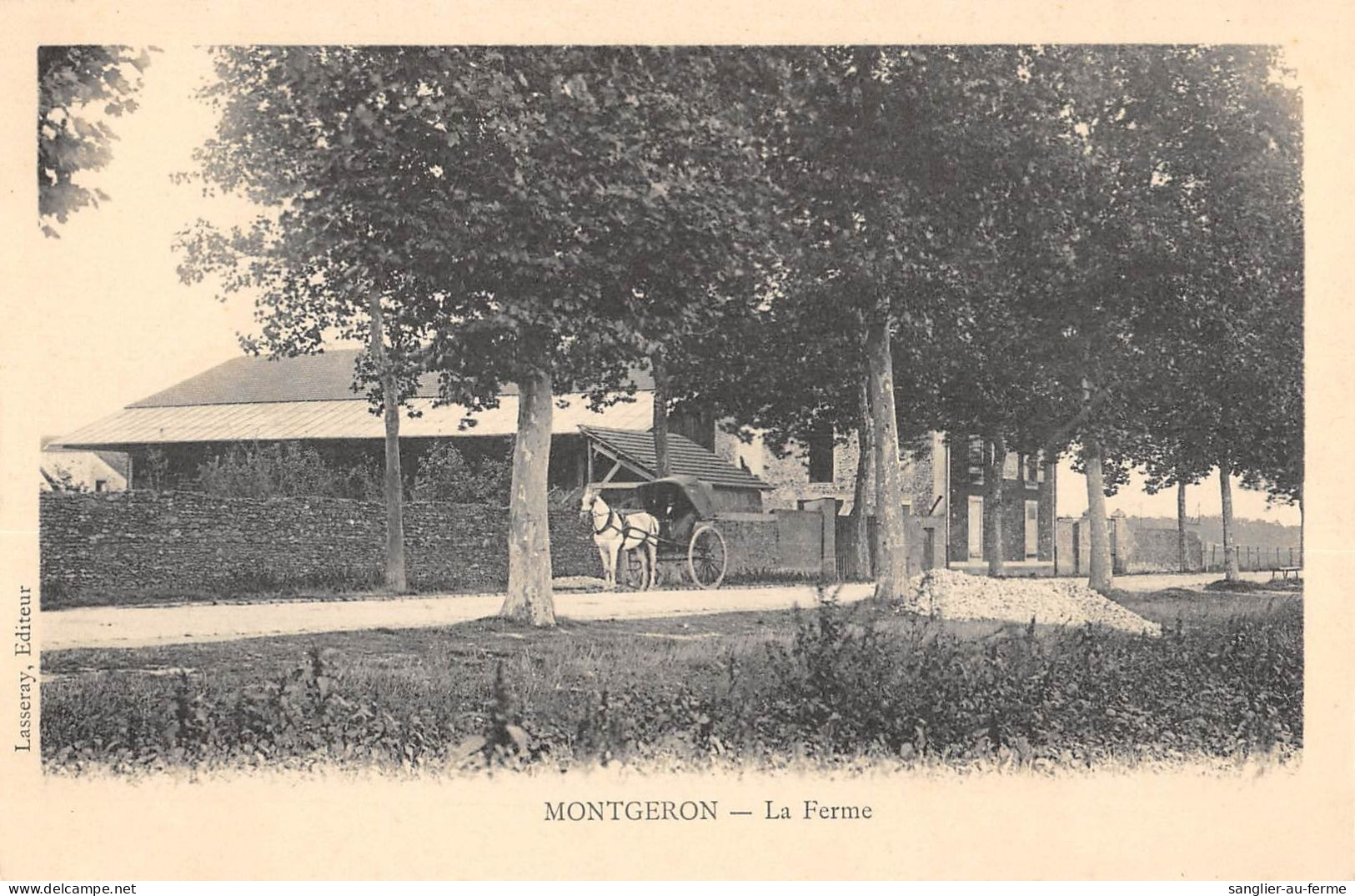 CPA 91 MONTGERON / LA FERME - Montgeron