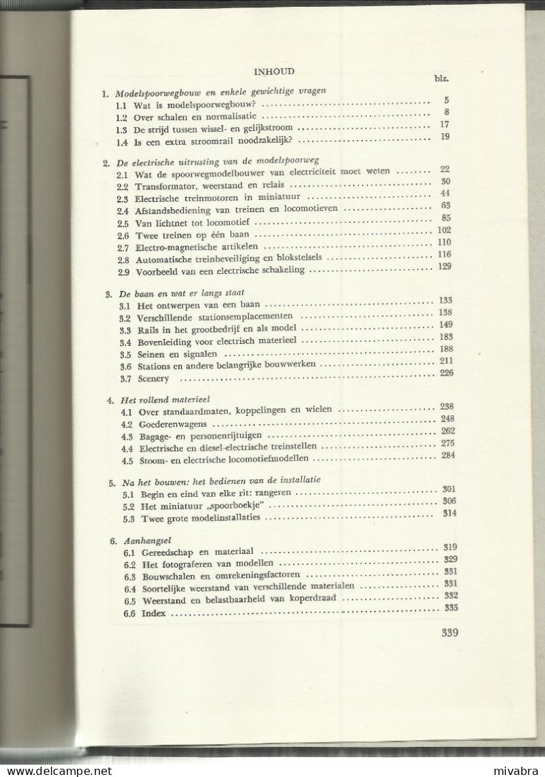 MODELSPOORWEGBOUW IN THEORIE EN PRACTIJK - IR. J. I. DORGELO - Nederlands