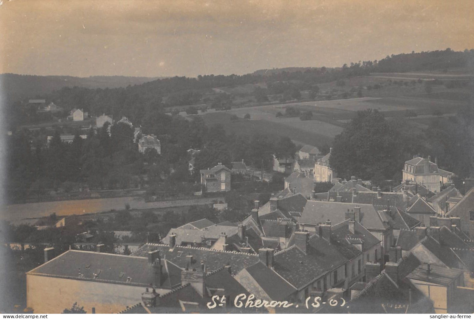 DEP 91 SAINT  CHERON / PHOTOGRAPHIE ANCIENNE / FORMAT CPA - Saint Cheron