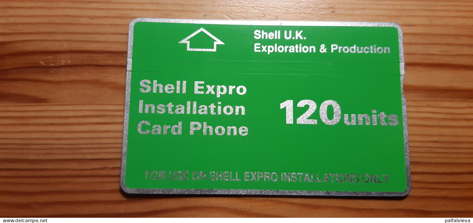 Phonecard United Kingdom 128A Shell Expro - [ 2] Oil Drilling Rig