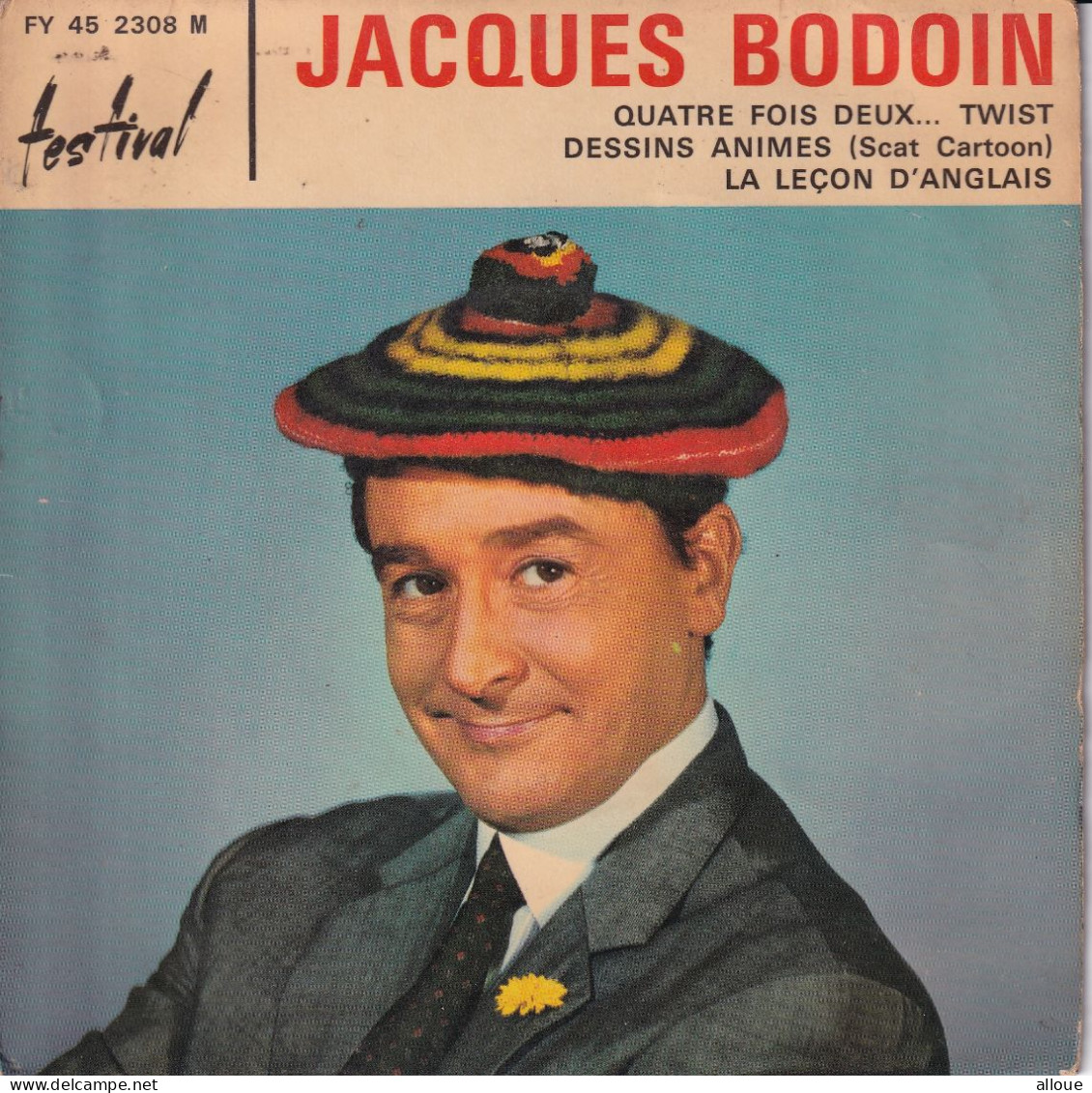 JACQUES BODOIN  - FR EP - QUATRE FOIS DEUX... TWIST + 3 - Comiques, Cabaret