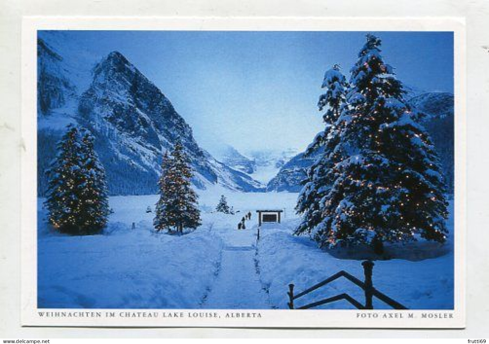 AK 123210 CANADA - Alberta - Weihnachten Im Chateau Lake Louise - Lac Louise