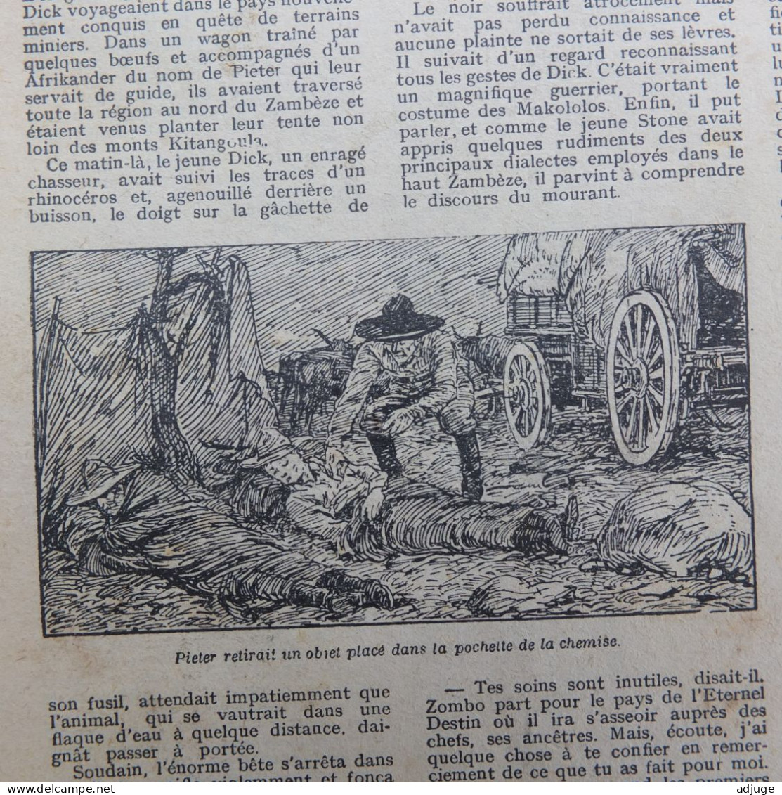 L'INTRÉPIDE -  N° 1027 - 27 Avril 1930- AVENTURES- SPORTS-VOYAGES - Le Mystère Du Cirque Du Dragon * 6 Scans** - L'Intrépide