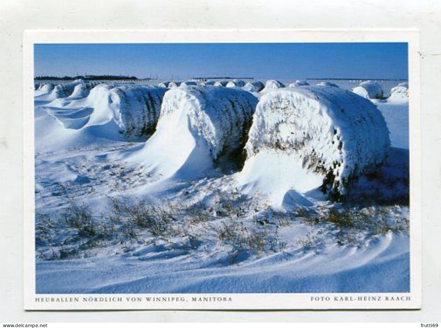 AK 123240 CANADA - Manitoba - Heuballen Nördlich Von Winnipeg - Other & Unclassified