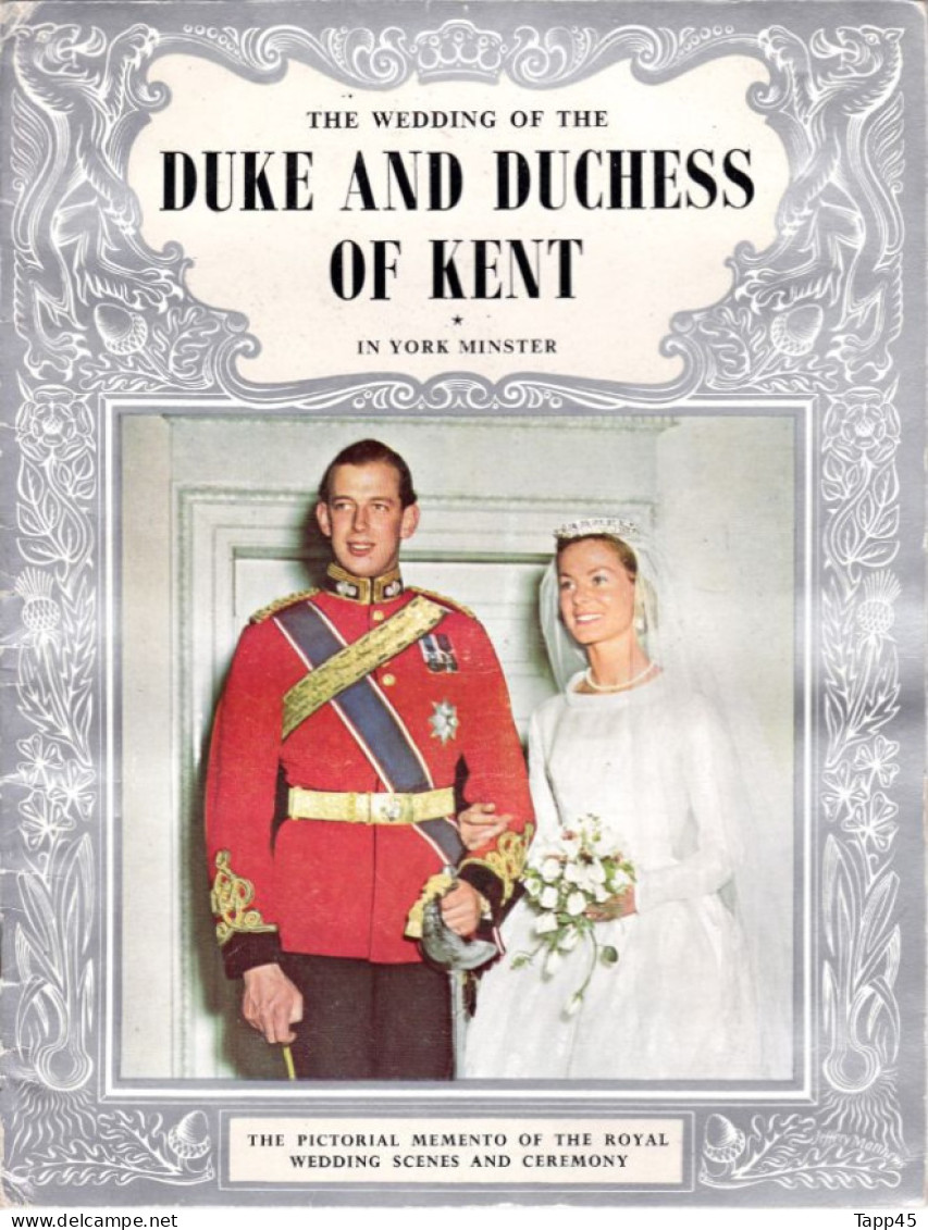 Le Souvenir Pictural Des Scènes De Mariage Royal Et De La Cérémonie 1961 >The Pictorial Memento Of The Royal Wedding - Europe