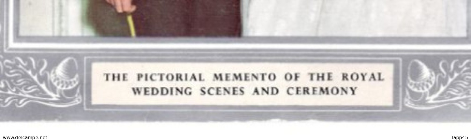 Le Souvenir Pictural Des Scènes De Mariage Royal Et De La Cérémonie 1961 >The Pictorial Memento Of The Royal Wedding - Europa