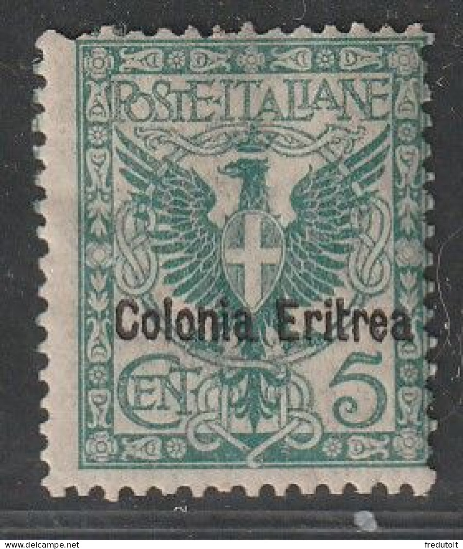 ERYTHREE - N°21 * (1903-22) 5c Vert - Eritrée