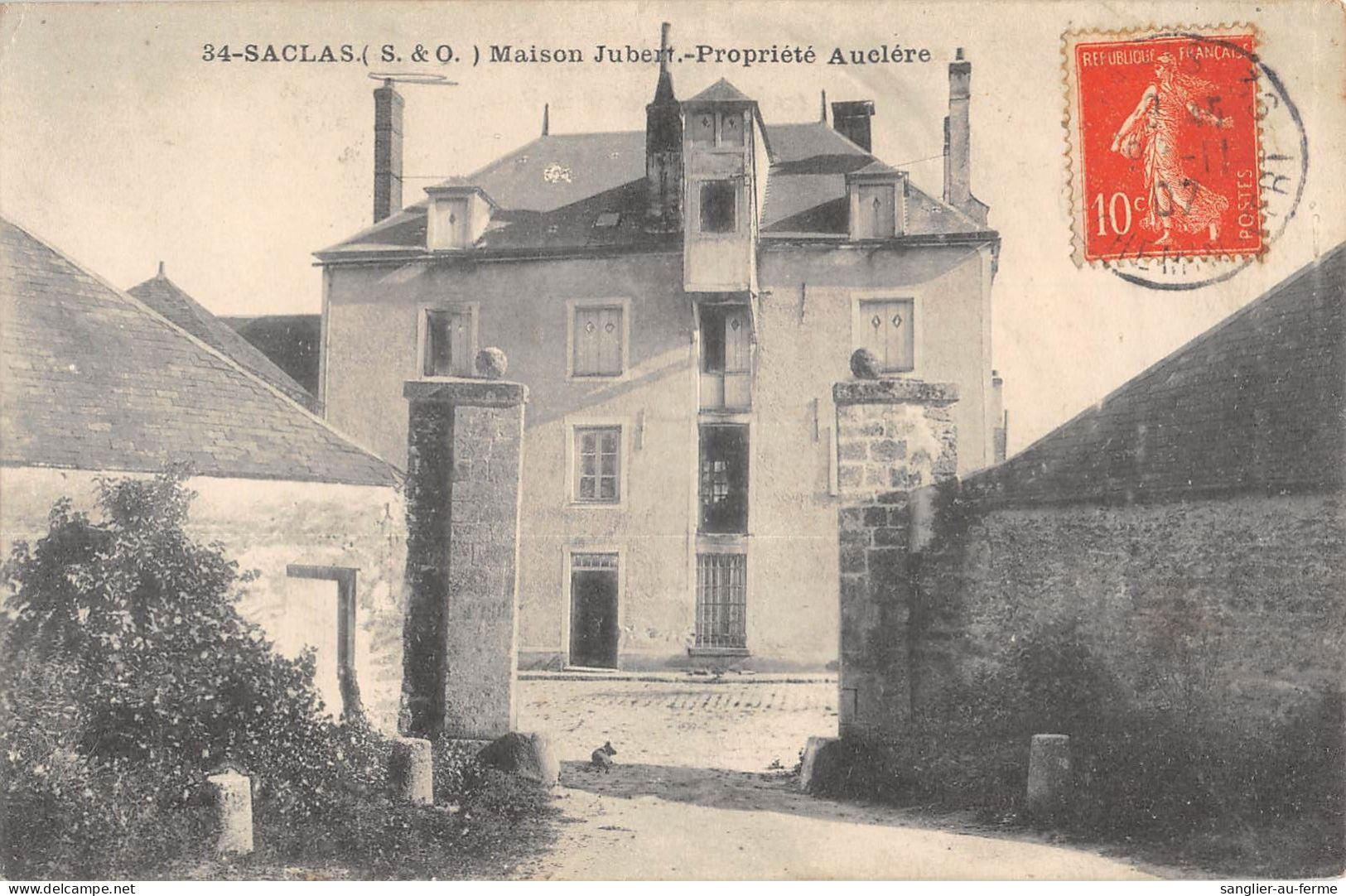 CPA 91 SACLAS / MAISON JOUBERT / PROPRIETE AUCLERE - Autres & Non Classés