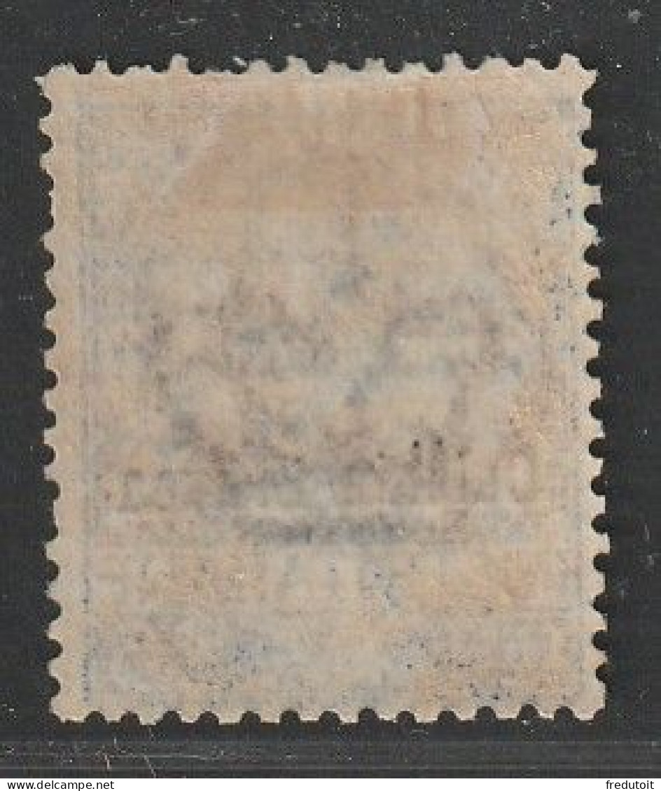 ERYTHREE - N°24 * (1903-22) 25c Bleu - Eritrée