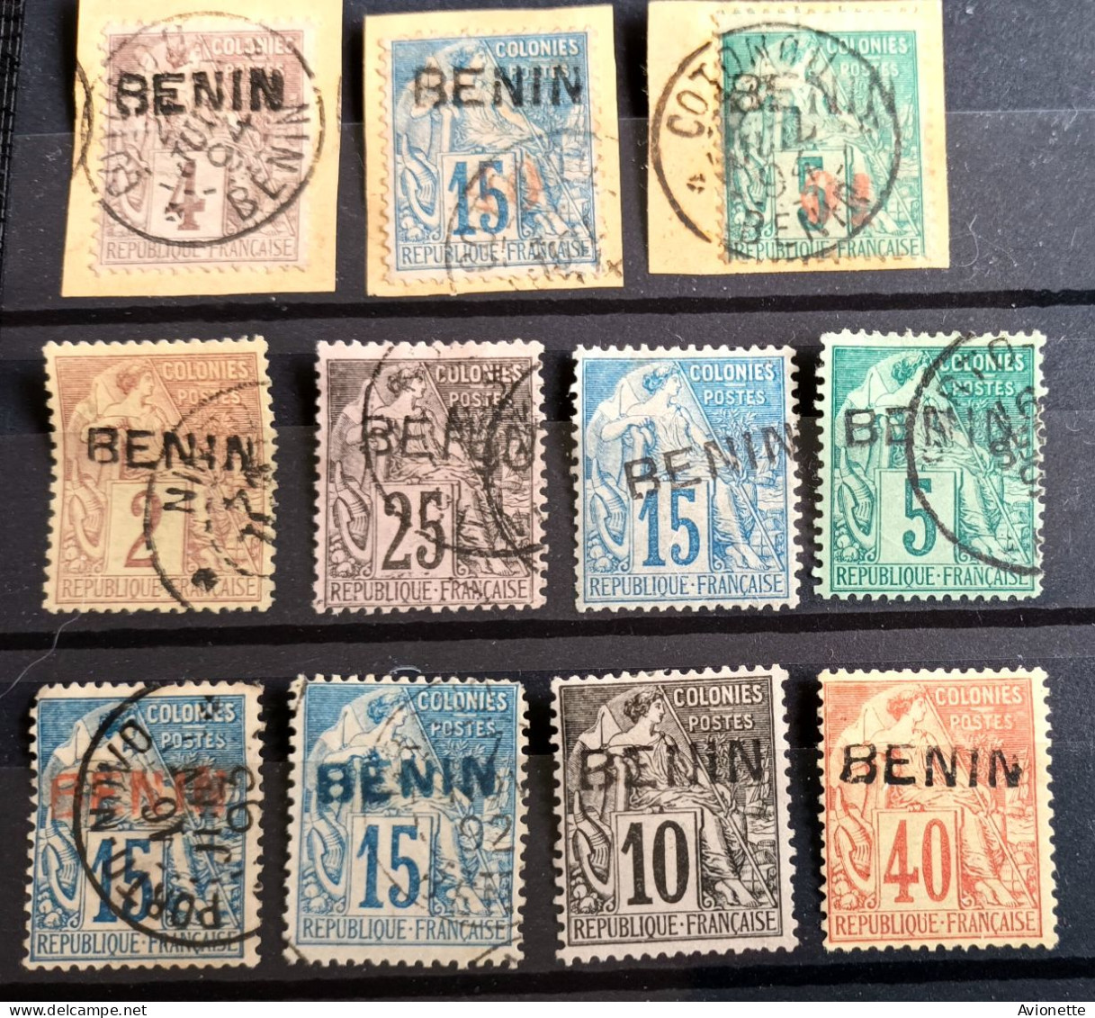 Colonies - Postes / Bénin (11 Timbres) - Used Stamps