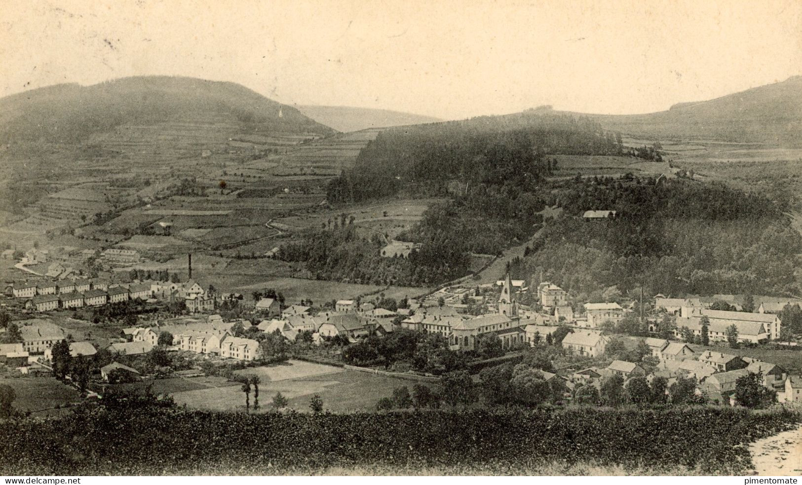 PLAINFAING VUE GENERALE 1907 - Plainfaing