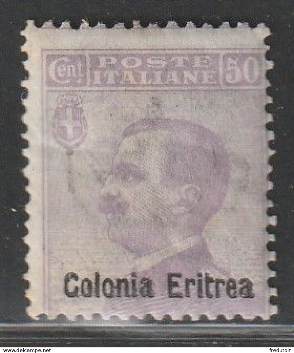 ERYTHREE - N°35 * (1908-16) 50c Violet - Eritrea