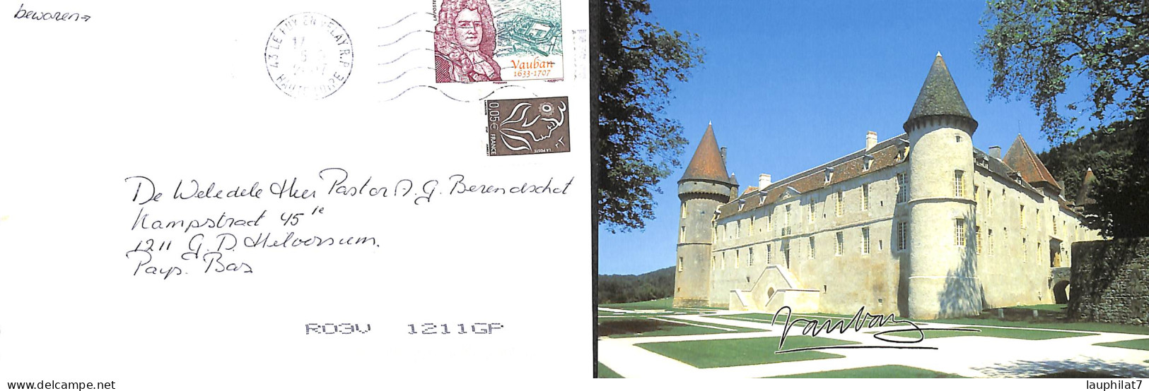 [917902]B/TB//O/Used-France  - Lette + Carte , Châteaux - Châteaux