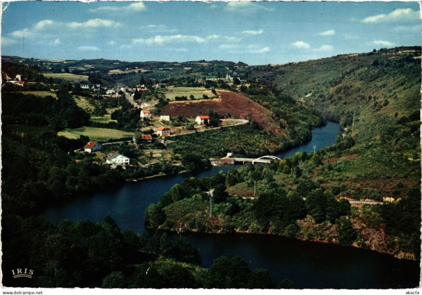 CPM Chatelus-le-Marcheix Le Lac Vue Aerienne (1274157) - Chatelus Malvaleix