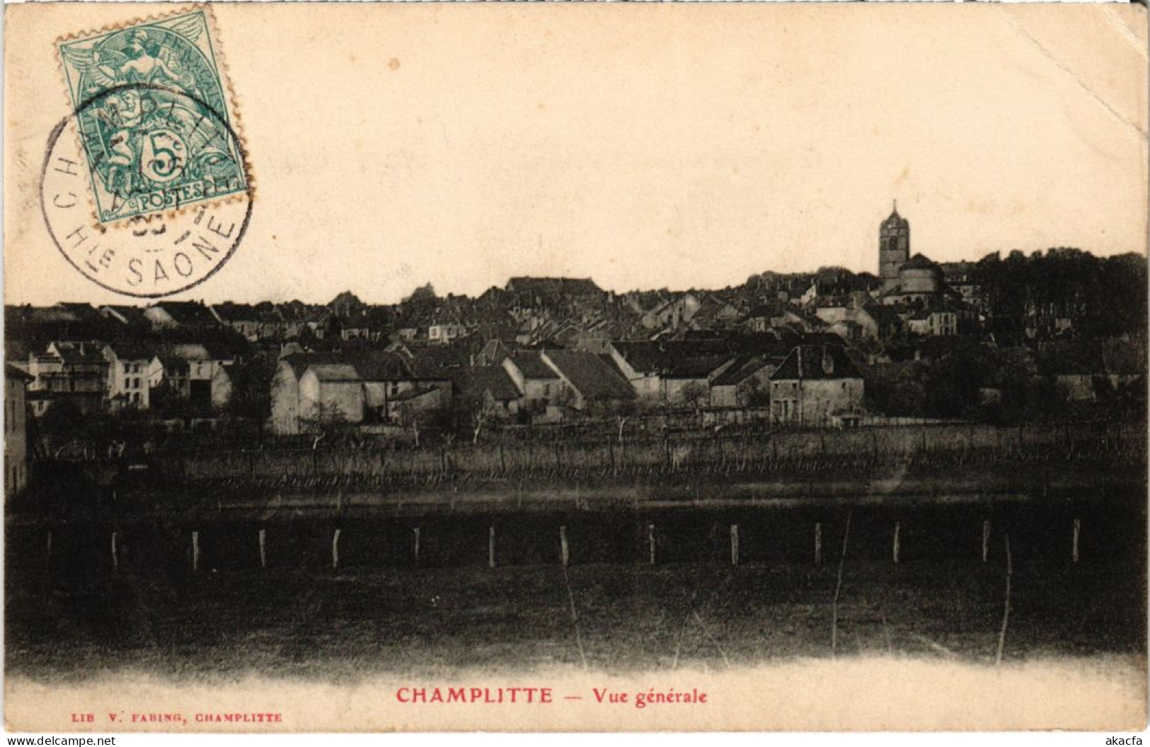 CPA Champlitte Vue Generale (1273552) - Champlitte