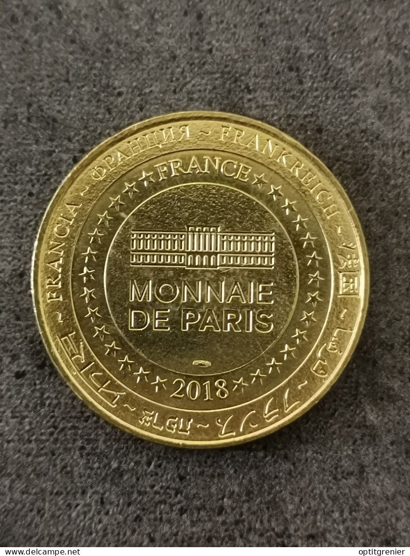 JETON TOURISTIQUE 2018 OCEANOPILOS BREST MONNAIE DE PARIS 34 MM / MDP TOKEN - 2018