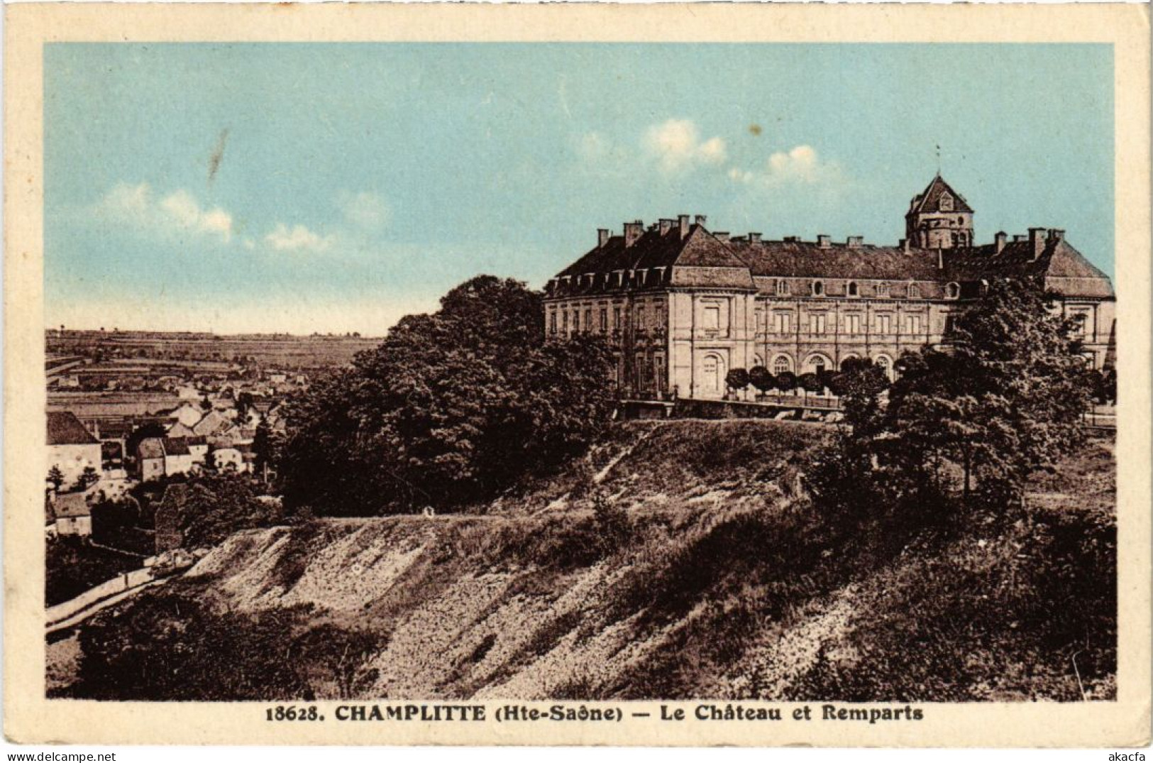 CPA Champlitte Le Chateau Et Remparts (1273574) - Champlitte