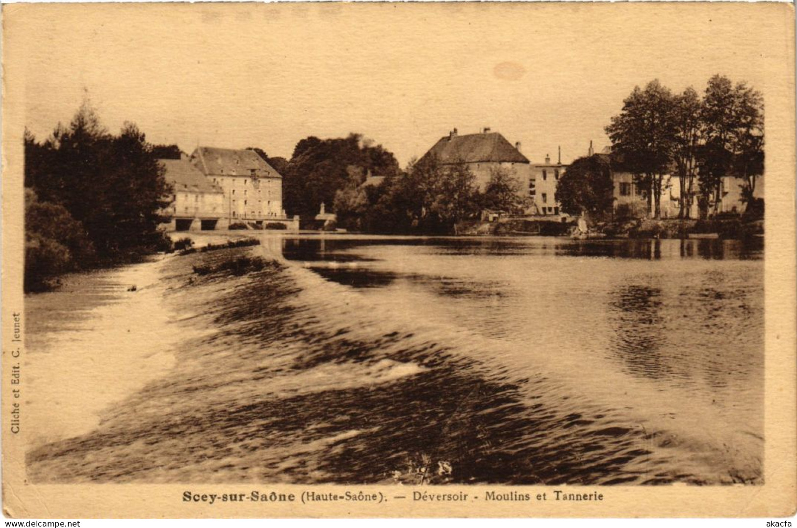 CPA Scey-sur-Saone Deversoir Moulins Et Tannerie (1273590) - Scey-sur-Saône-et-Saint-Albin