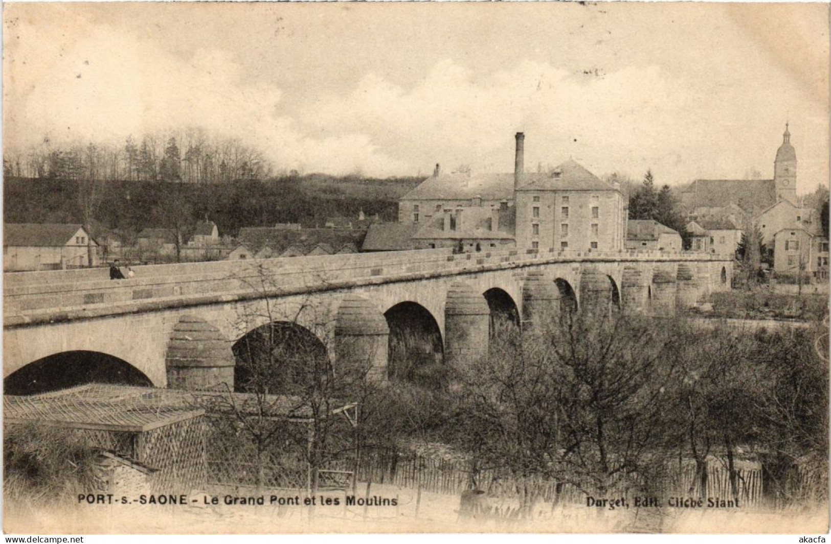 CPA Port-sur-Saone Le Grand Pont Et Les Moulins (1273599) - Port-sur-Saône