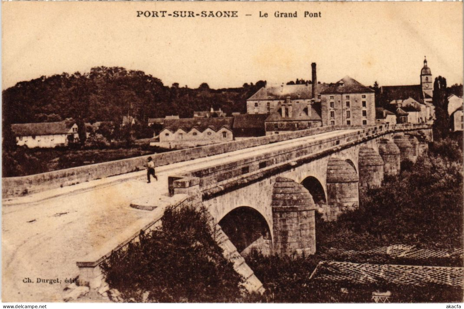 CPA Port-sur-Saone Grand POnt (1273736) - Port-sur-Saône