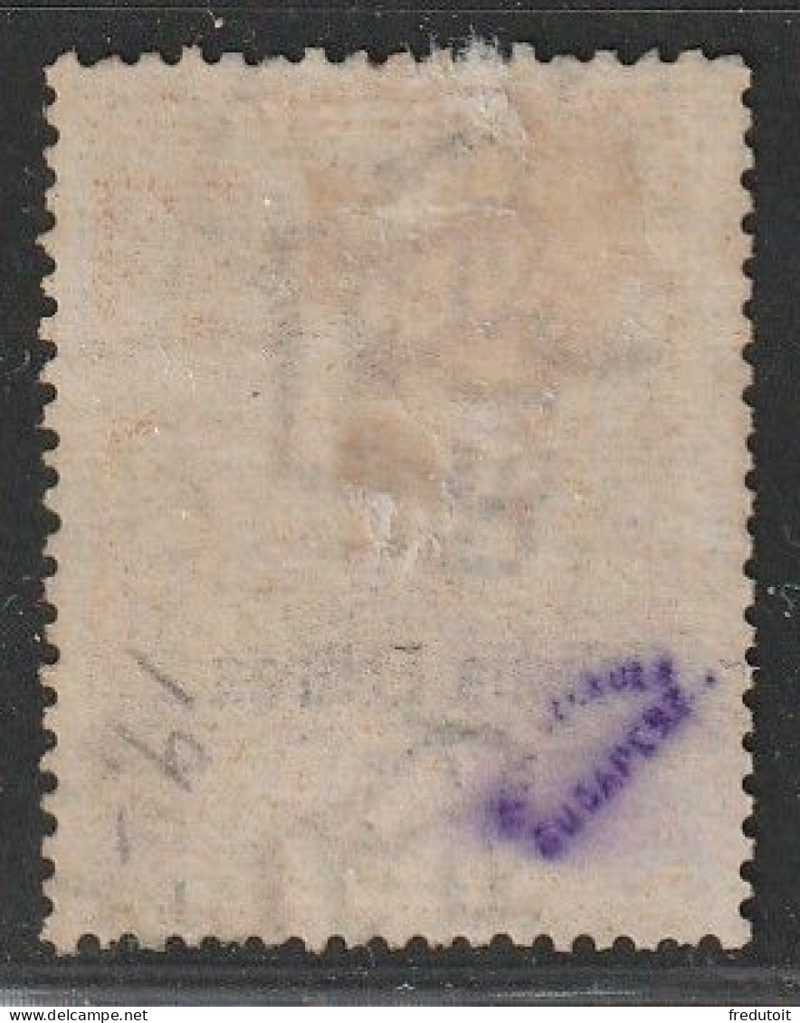 ERYTHREE - Timbres Taxe N°12 Obl (1904) 50 L Jaune - Eritrée