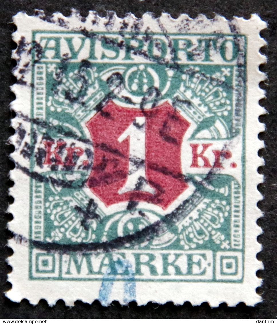 Denmark 1914  AVISPORTO MiNr.8y  ( Lot D 267 ) - Portomarken