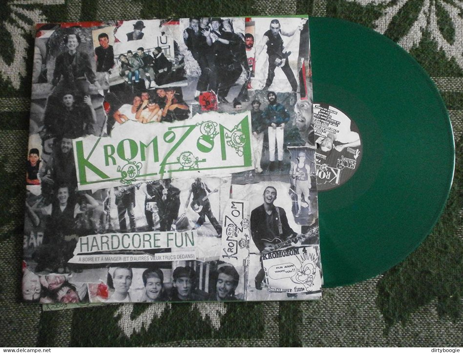 Kromozom 4 - Hardcore Fun - A Boire Et à Manger (et D'autres Vieux Trucs Dedans) - LP - Vinyl Vert - Punk