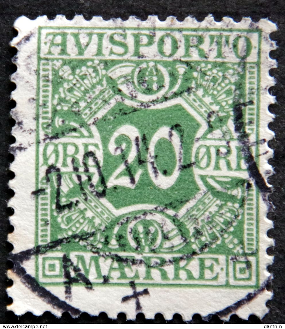 Denmark 1914  AVISPORTO MiNr.5y  ( Lot D 299 ) - Strafport