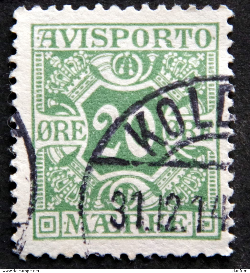 Denmark 1914  AVISPORTO MiNr.5y  ( Lot D 305 ) - Segnatasse