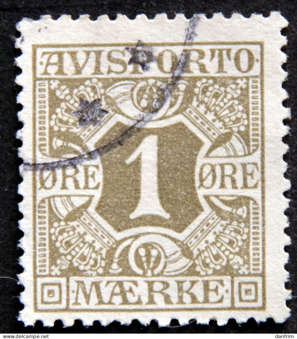 Denmark 1914  AVISPORTO MiNr. 1y  ( Lot D 359 ) - Port Dû (Taxe)