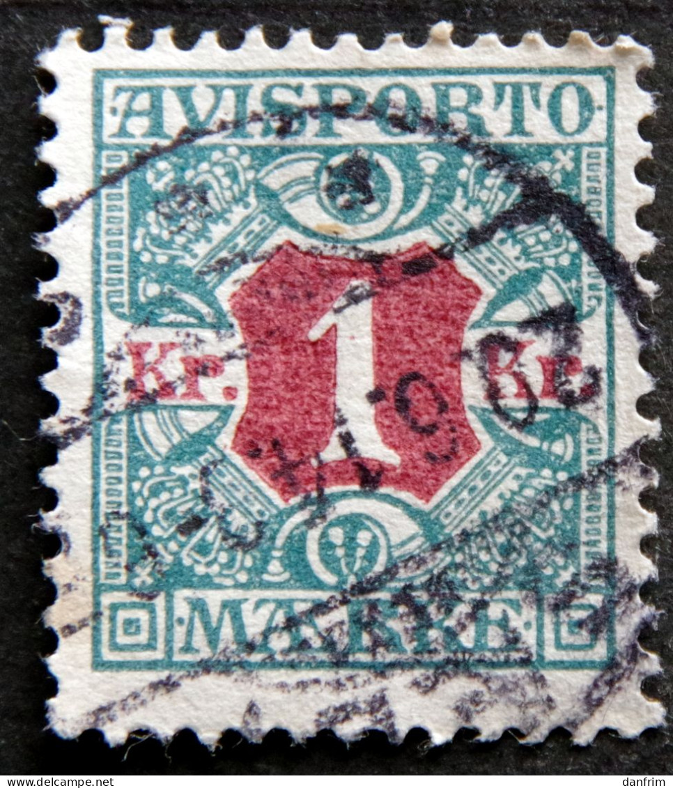 Denmark 1907  AVISPORTO MiNr. 7X  ( Lot D 391 ) - Strafport