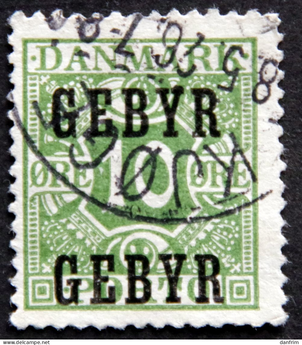 Denmark 1923  Minr.14 GEBYR   (0 )    ( Lot  G863  ) - Portomarken