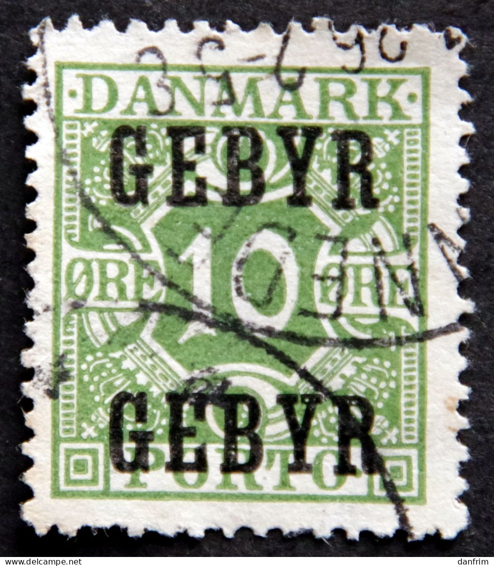 Denmark 1923  Minr.14 GEBYR   (0 )    ( Lot  G 901 ) - Port Dû (Taxe)