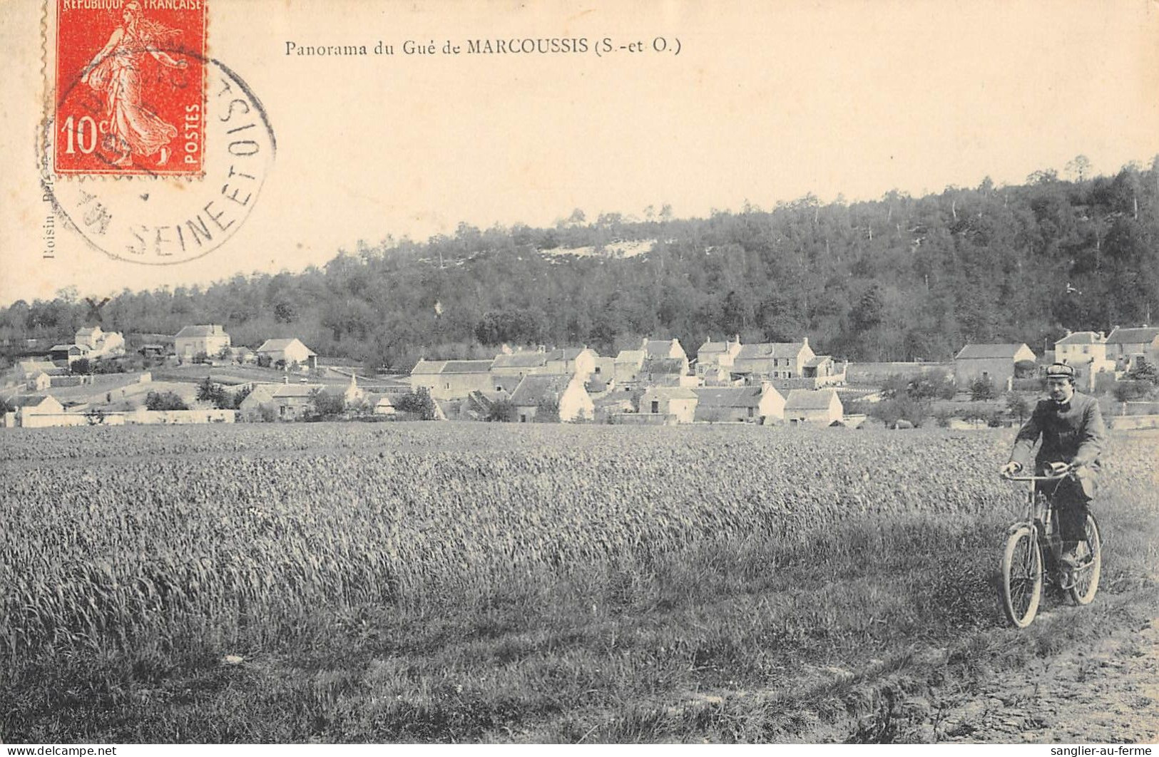 CPA 91 PANORAMA DU GUE DE MARCOUSSIS - Autres & Non Classés