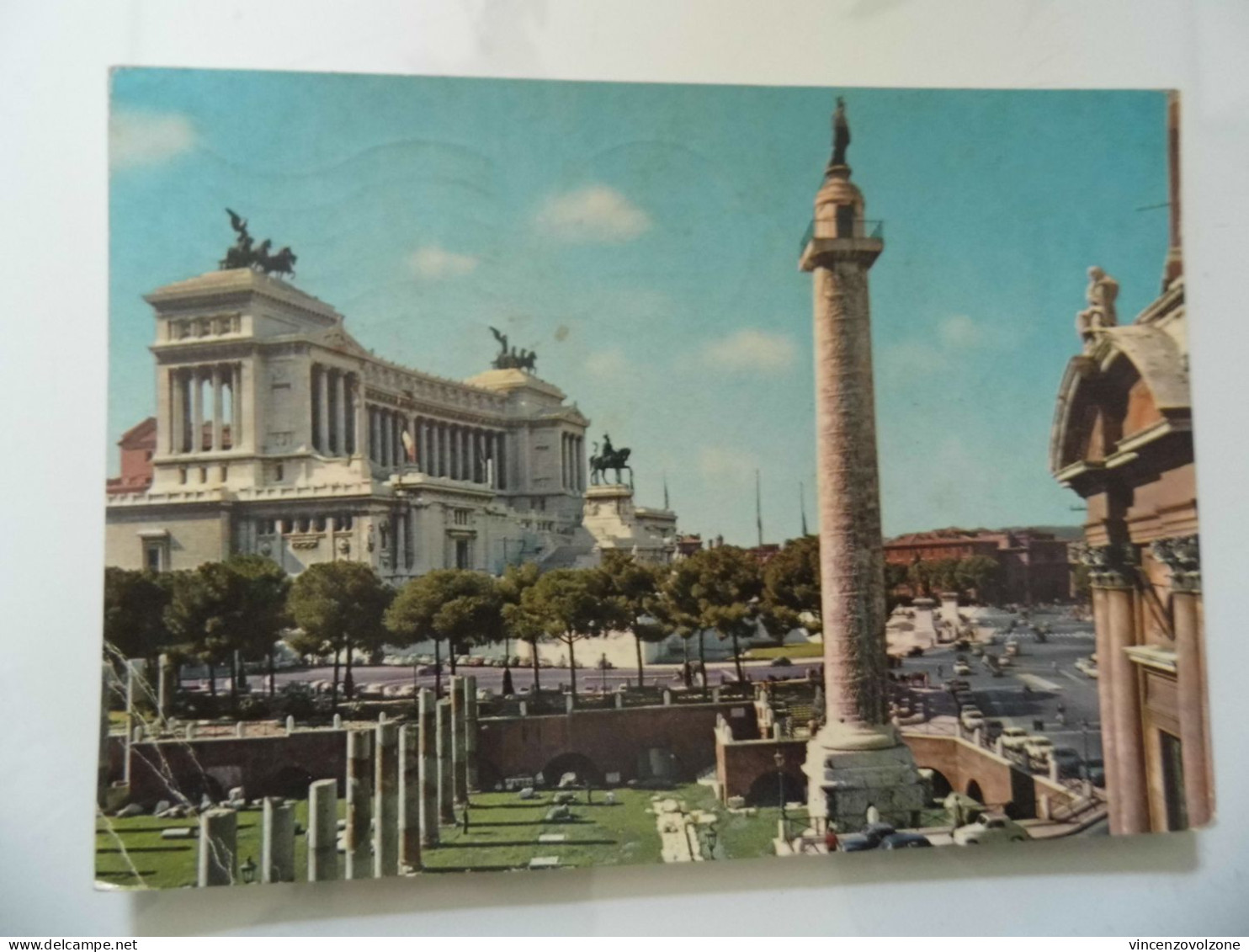 Cartolina Viaggiata "ROMA Altare Della Patria" 1968 - Altare Della Patria