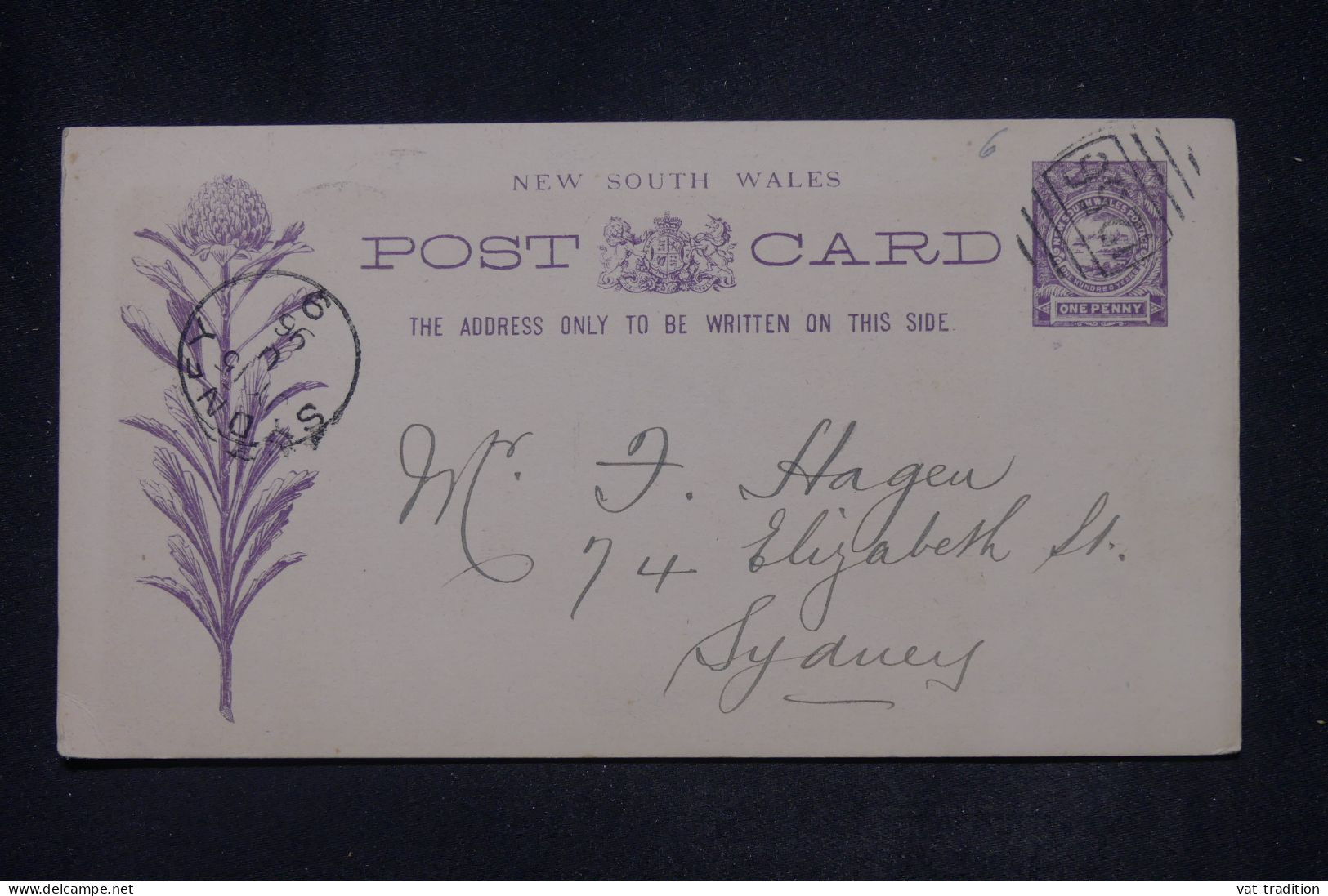 NEW SOUTH WALES - Entier Postal De Hillgrove Pour Sydney En 1896 - L 142359 - Cartas & Documentos