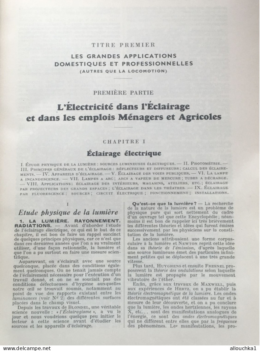 1952 -Encyclopédie Pratique De Mécanique & D'électricité-Tome III : Henri Desarces-Livre-pour Professionnels électricien - Enzyklopädien