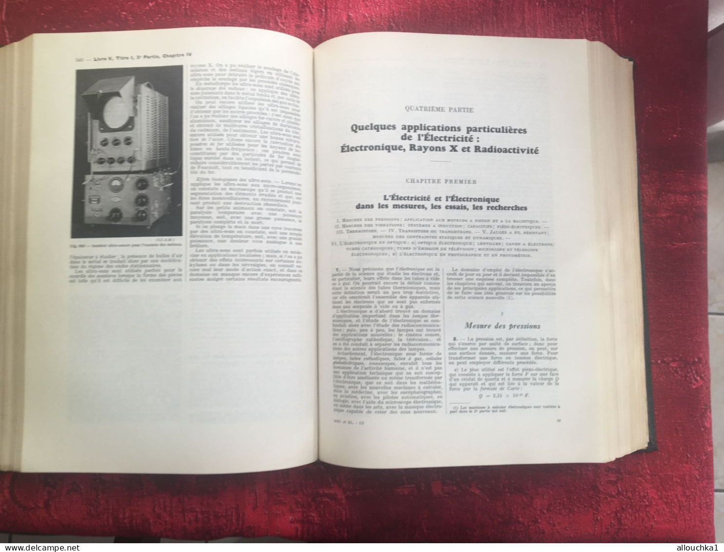 1952 -Encyclopédie Pratique de Mécanique & D'électricité-Tome III : Henri Desarces-Livre-pour Professionnels électricien