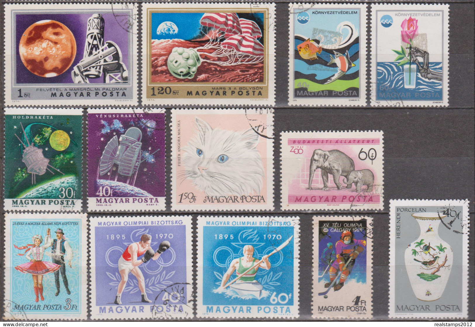 HUNGRIA - 1961/64/68/70/72/74/75/77/78/87 - Lote De 24 Selos   * MH Com Goma Original E Marca De Charneira - Lotes & Colecciones