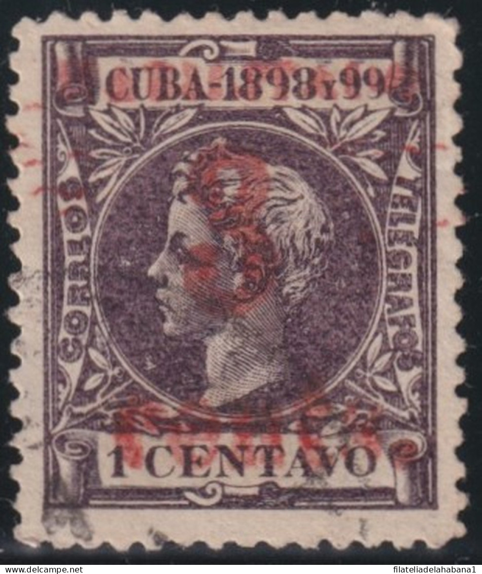 1899-645 CUBA US OCCUPATION 1899 3c S. 1ml. 4º ISSUE. PUERTO PRINCIPE PHILATELIC FORGUERY FALSO FILATELICO. - Unused Stamps