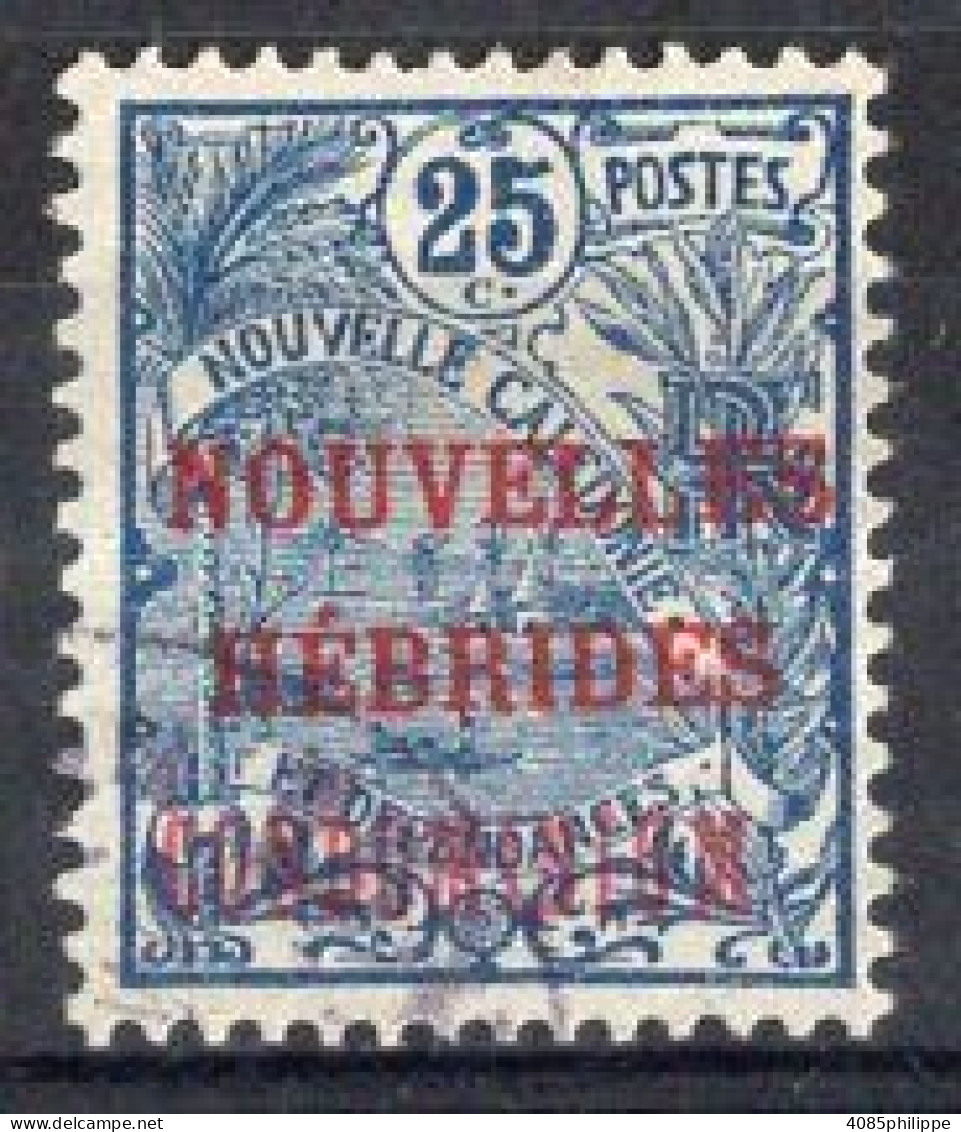 Nouvelles HEBRIDES Timbre-poste N°17 Oblitéré TB Cote : 5.50€ - Used Stamps