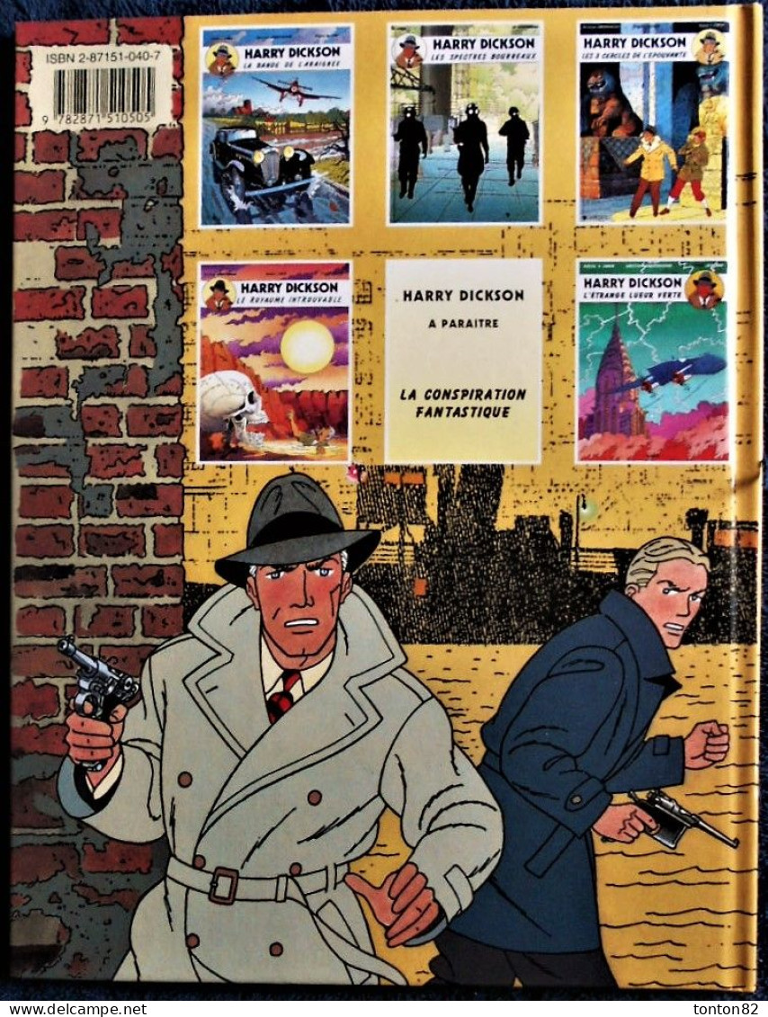 Vanderhaeghe / Zanon - Harry Dickson - N° 5 - L'étrange Lueur Verte - Dargaud - ( E.O. 1997 ) . - Harry Dickson