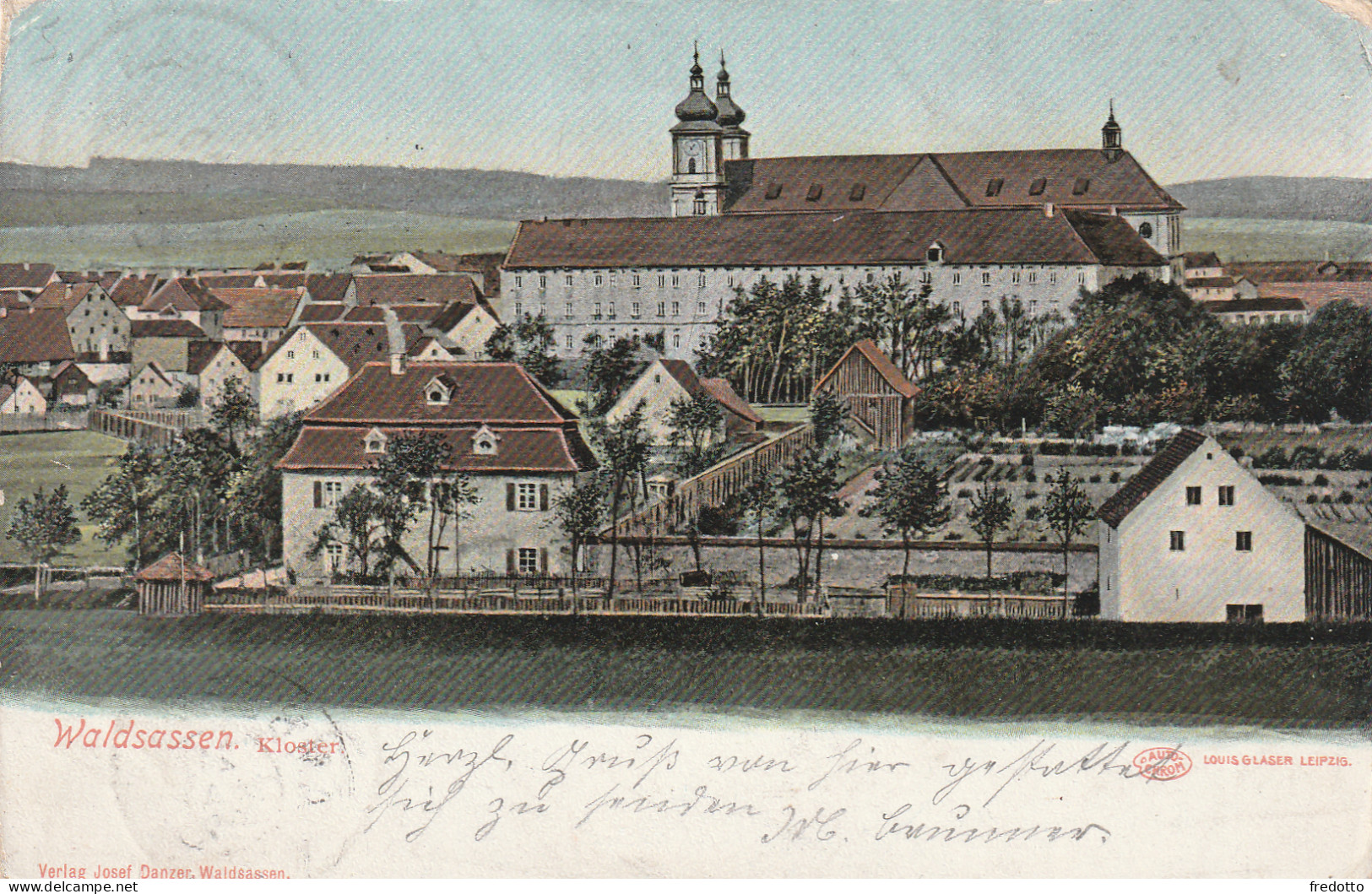 Waldsassen-Kloster-1907 - Waldsassen