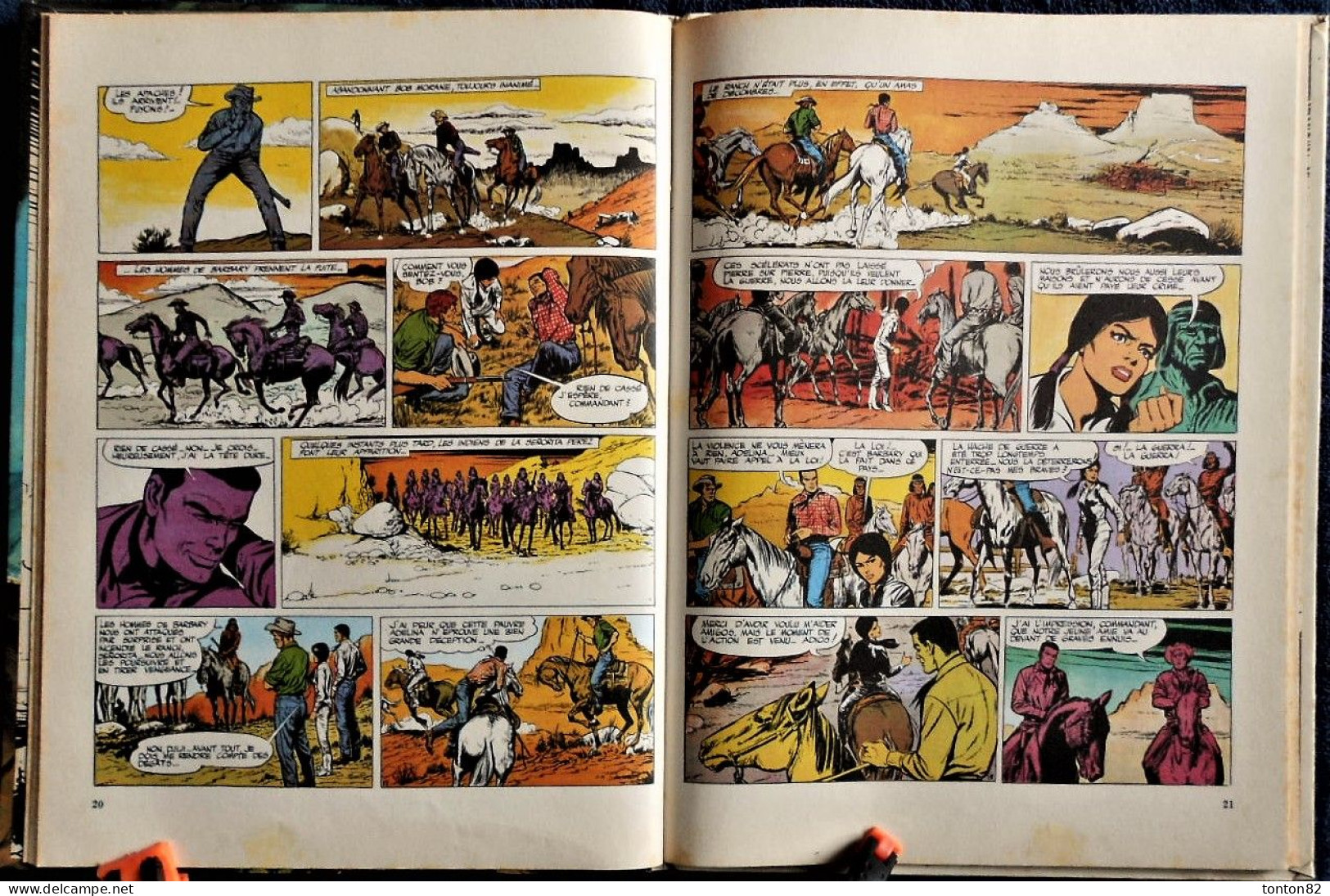 Vernes / Forton - BOB MORANE - La Vallée des crotales - Dargaud - ( 1975 ) .