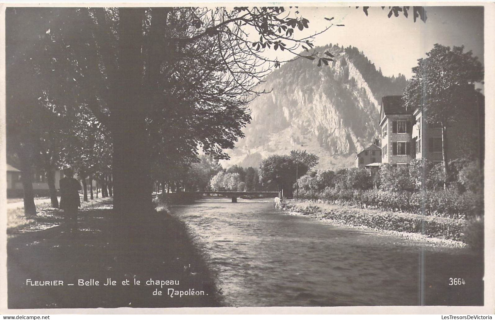 SUISSE - Fleurier - Belle Jle Et Le Chapeau De Napoléon - Carte Postale Ancienne - Fleurier