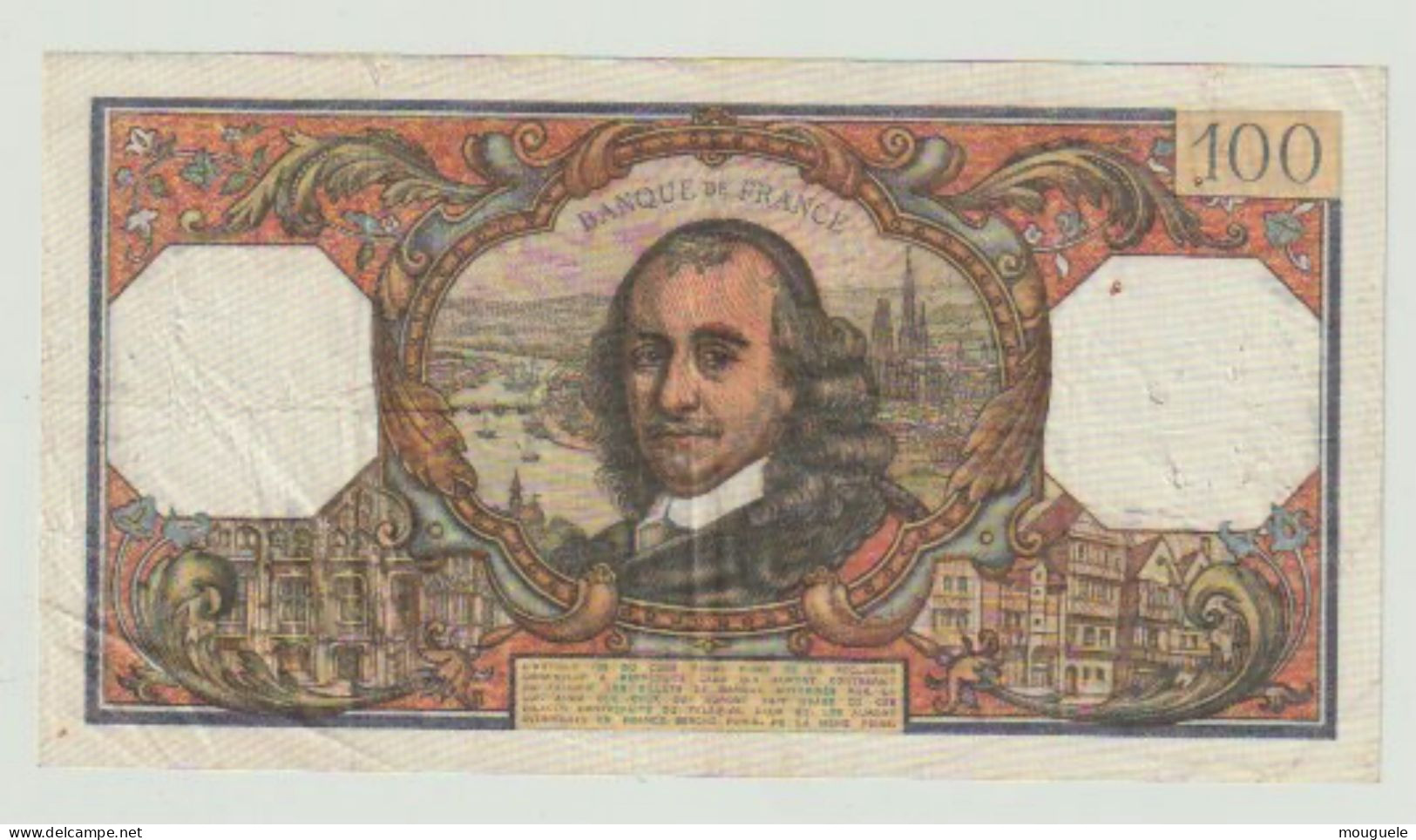 Billet De 100FR Corneille Du 01-04-1965 - 100 F 1964-1979 ''Corneille''